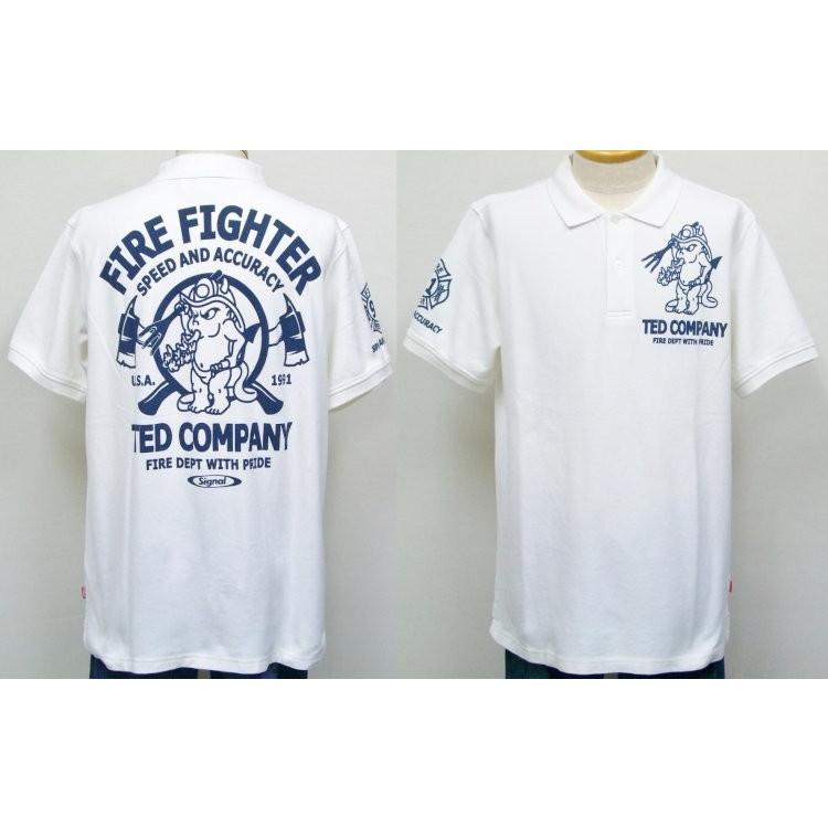 TEDMAN テッドマン半袖ポロシャツ TSPS-131 ファイヤーファイター/アメカジ バイカー ミリタリー クールビズ | TEDMAN | 01