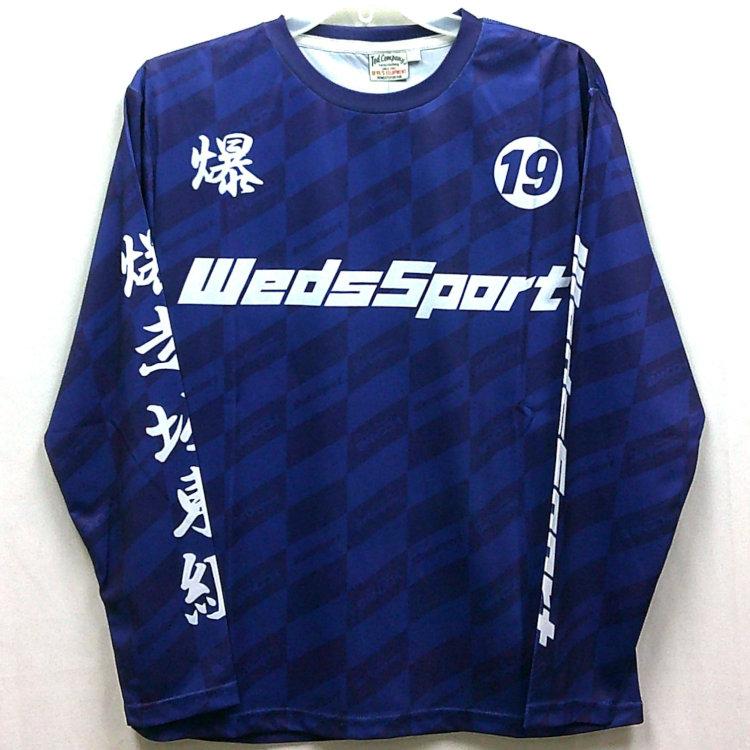 TEDMAN テッドマン×カミナリ×WedssportBANDOH トリプルコラボ ドライ長袖Tシャツ WSBDRLT-01 アメカジ モーター系 | TEDMAN | 01