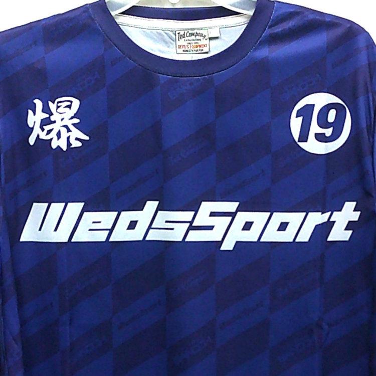 TEDMAN テッドマン×カミナリ×WedssportBANDOH トリプルコラボ ドライ長袖Tシャツ WSBDRLT-01 アメカジ モーター系 | TEDMAN | 04