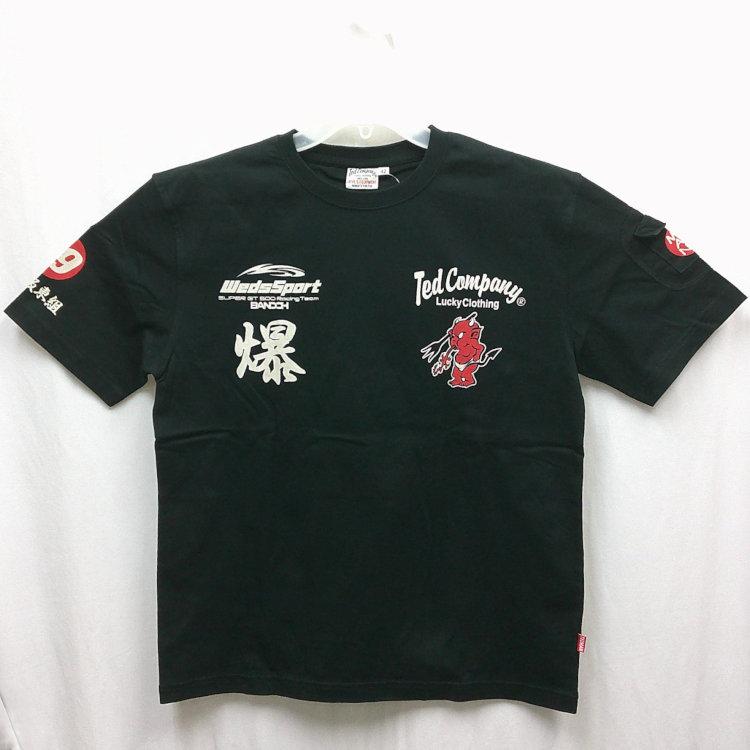 TEDMAN テッドマン×カミナリ×WedssportBANDOH トリプルコラボ半袖Tシャツ WSBT-07 アメカジ モーター系 | TEDMAN | 05