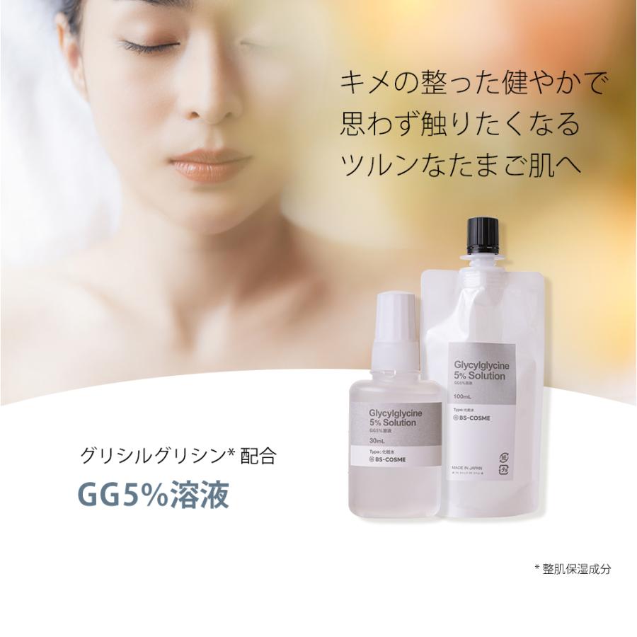 BS-COSME 美容水 GG グリシルグリシン 5％ 溶液・100mL / イオン導入