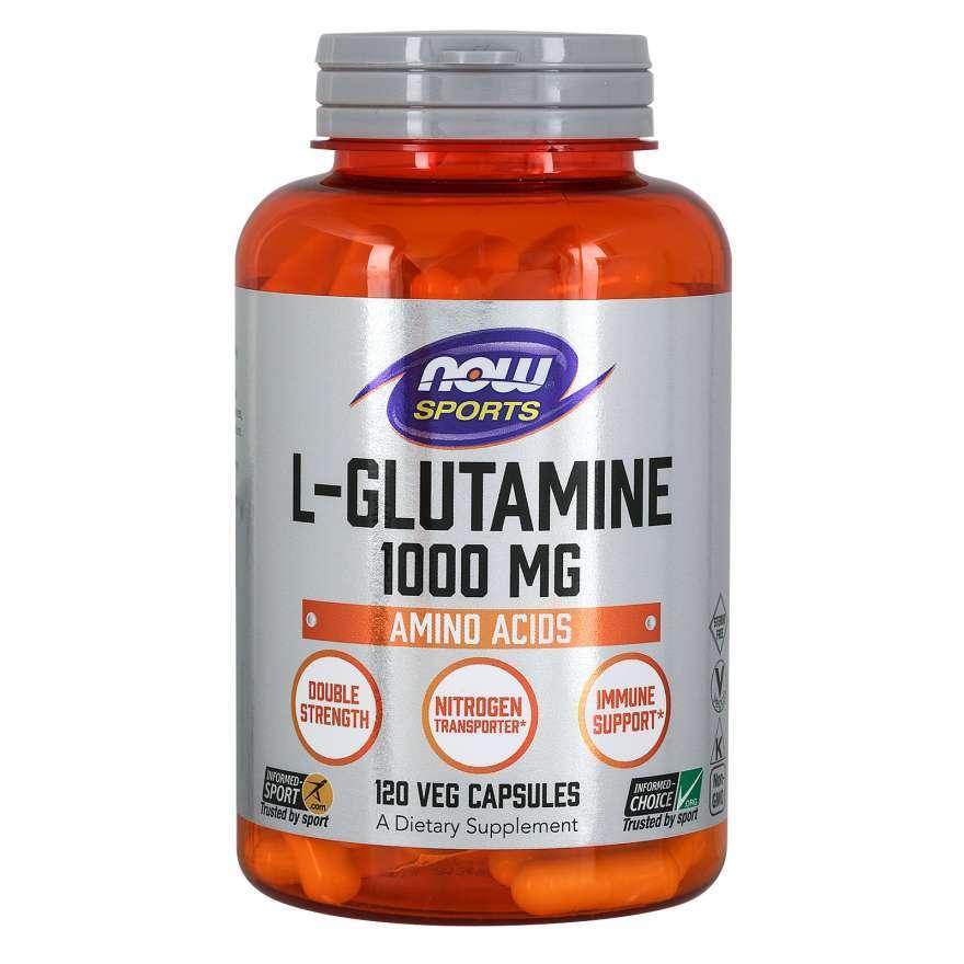 ナウフーズ　 L-グルタミン　1000mg　120粒　サプリ　NOWFOOD｜bsdiet