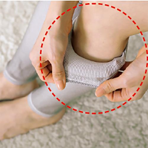 [BSファイン]ナノレッグウォーマー【公式】｜冷え性 足 足元 冷え 薄手 乾燥 保湿 かかと ケア 肘 足首 膝 ひざ サポーター 着る岩盤浴 | BSファイン | 01