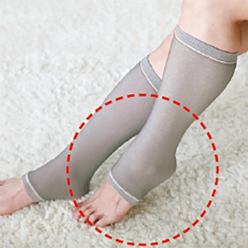 [BSファイン]ナノレッグウォーマー【公式】｜冷え性 足 足元 冷え 薄手 乾燥 保湿 かかと ケア 肘 足首 膝 ひざ サポーター 着る岩盤浴 | BSファイン | 02