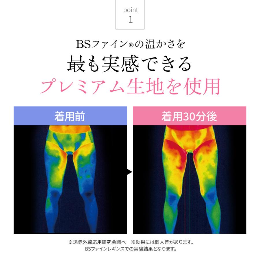1枚］[BSファイン]レディスプレミアム タイツ【公式】｜冷え性 下半身
