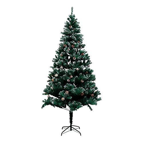 並行輸入品ALEKO CT94H1250 スノーダスト人工クリスマスツリー 松ぼっくり付き 8フィート