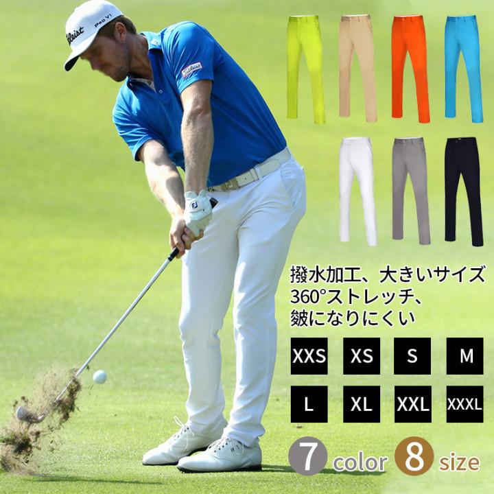 大人気商品 Golf用pants(春夏) 通販 キャロウェイ メンズゴルフシャツ ストライプ ネイビー Lサイズ