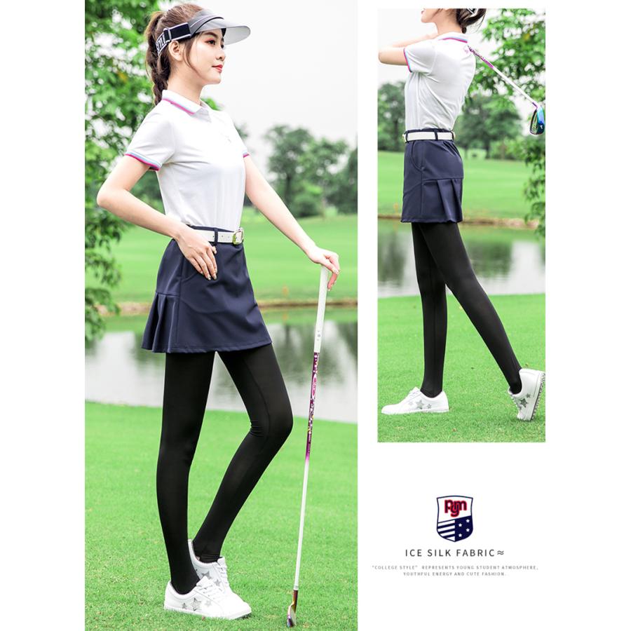 市場 レギンス レディースレギンス ゴルフパンツ 美脚レディース 夏ゴルフウェア ひんやり ゴルフ 冷感 Uvカット