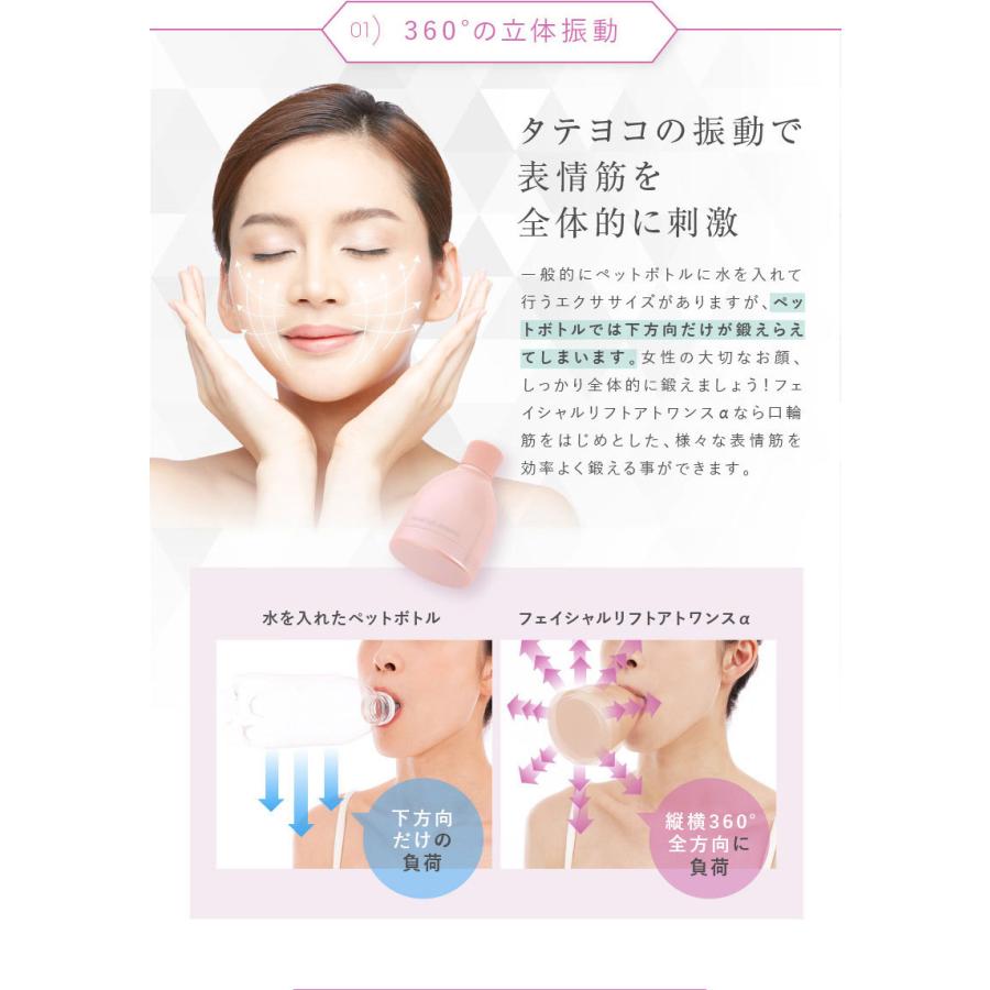 表情筋エクササイズ フェイシャルリフトアトワンスαビギナーズセット