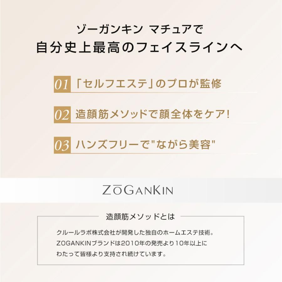 EMS美顔器 フェイスライン ZOGANKIN MATURE ゾーガンキン EMS美顔器 フェイスライン ZOGANKIN MATURE ゾーガンキン