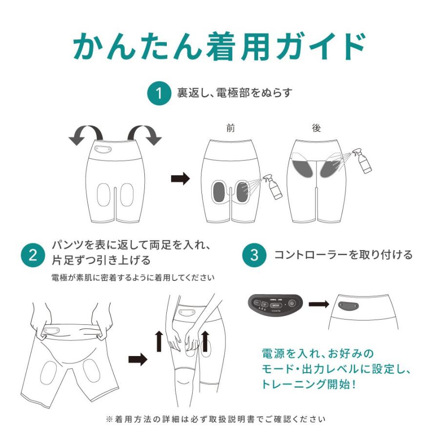 肛門筋EMSパンツ 骨盤底筋ケア EMSトレーニングパンツ ヨガ