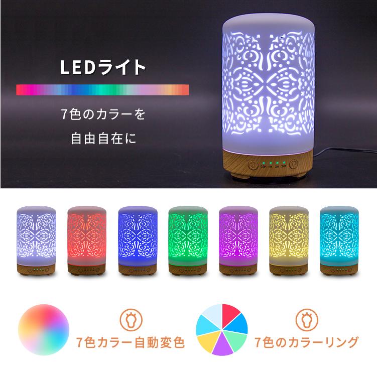 日本初上陸】 Earnest Living アロマディフューザー 100ml 陶器製 加湿