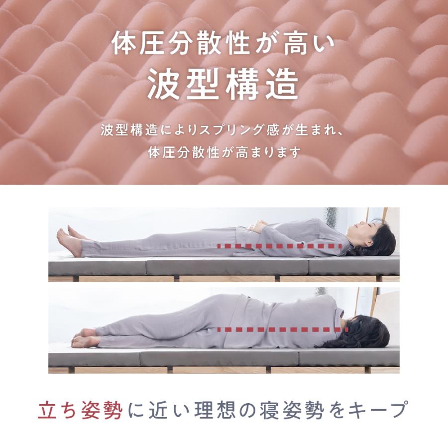 CITHARA（シサーラ） マットレス シングル 折りたたみ 低反発