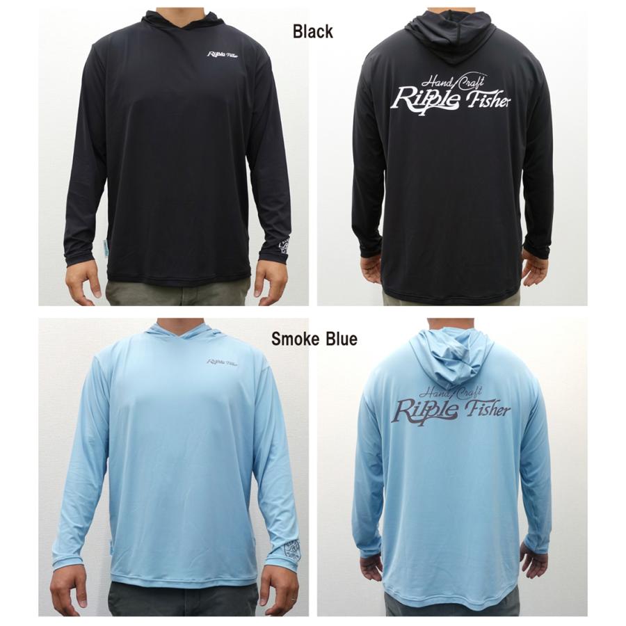 リップルフィッシャー クールフーディーシャツ ブラックXL】 : BSL