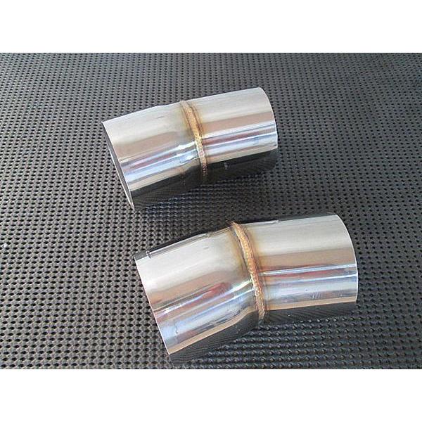 マフラー角度変更ジョイント・アダプター 54Ф 15度 : BSMK