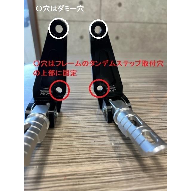ZRX1200DAEG タンデムステップホルダー/ゴールドステップ : BSMK工房