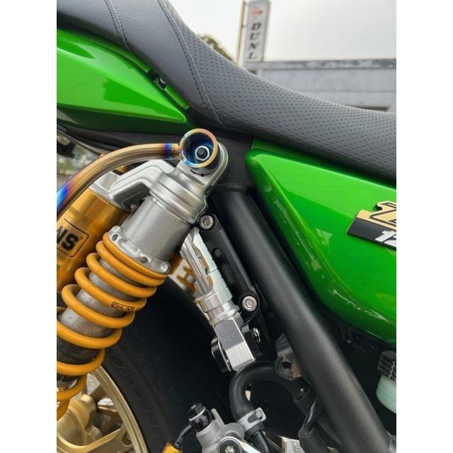 ZRX1200DAEG タンデムステップホルダー/シルバーステップ : BSMK工房