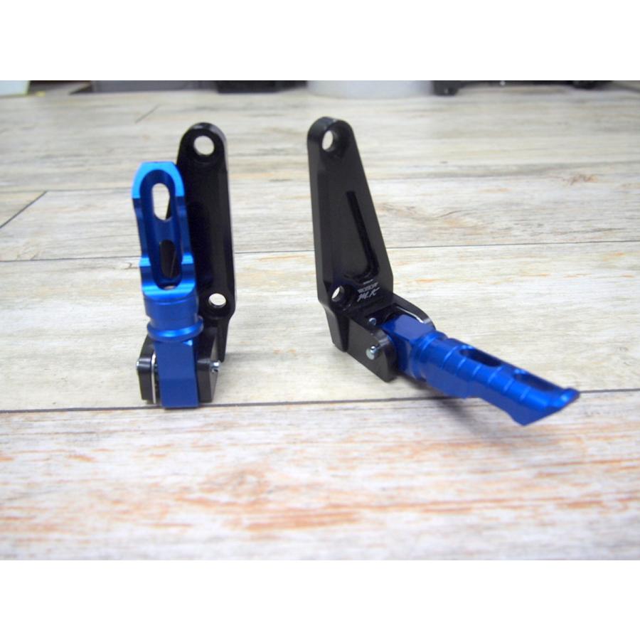 ZRX1200DAEG タンデムステップホルダー/ブルーステップ : BSMK工房