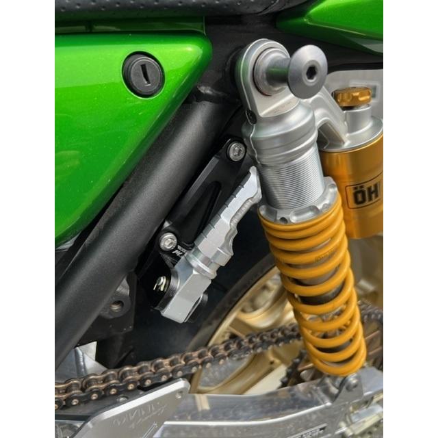 ZRX1200DAEG タンデムステップホルダー/シルバーステップ : BSMK工房