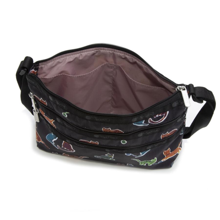 LeSportsac QUINN BAG E772 CRAFTY CATS BLACK 斜めがけ ポシェット クインバッグ 23020203freegia 通販 Yahoo