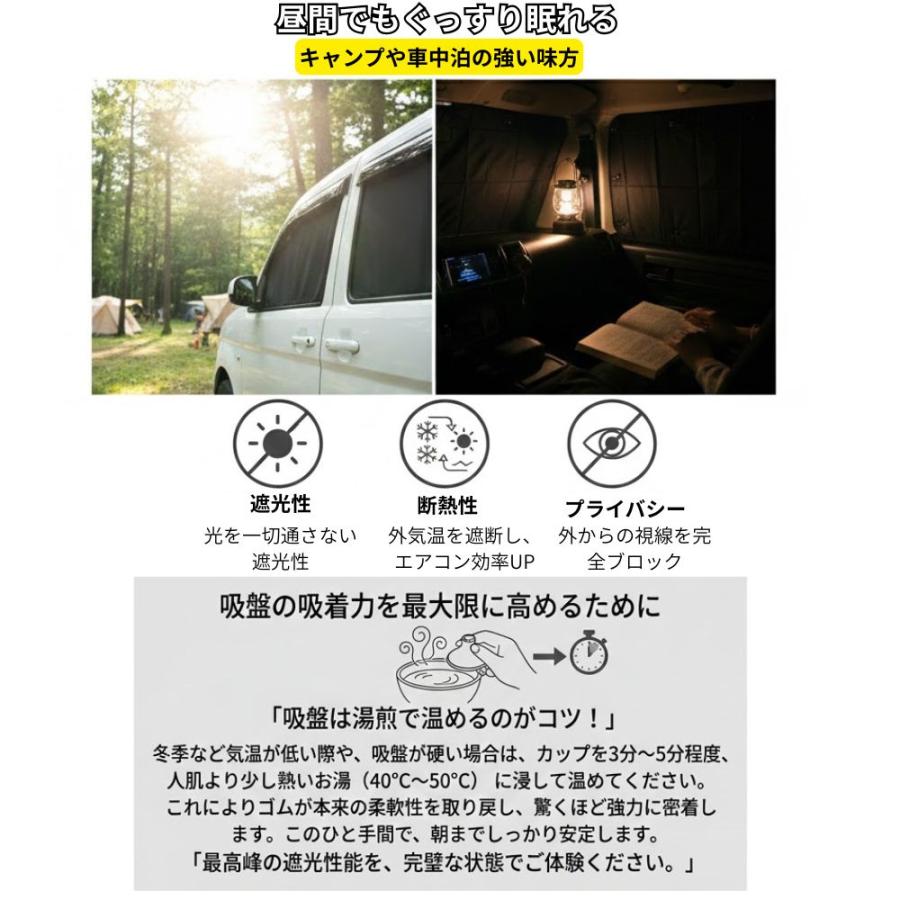 ステップワゴン RP1 RP3 RP5 断熱 サンシェード 全窓 10枚フルセット 1