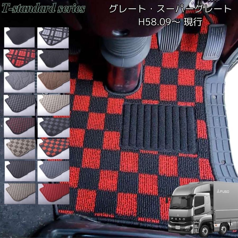 三菱ふそう 23 17 スーパーグレート 運転席 トラックマット S58.9