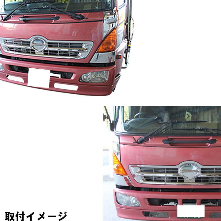 ZNS0237◇日野レンジャープロ◇左右セット◇純正コーナーパネル◇標準/ワイド◇白 日野 レンジャープロ メッキ コーナーパネル 左右セット 標準 ワイド