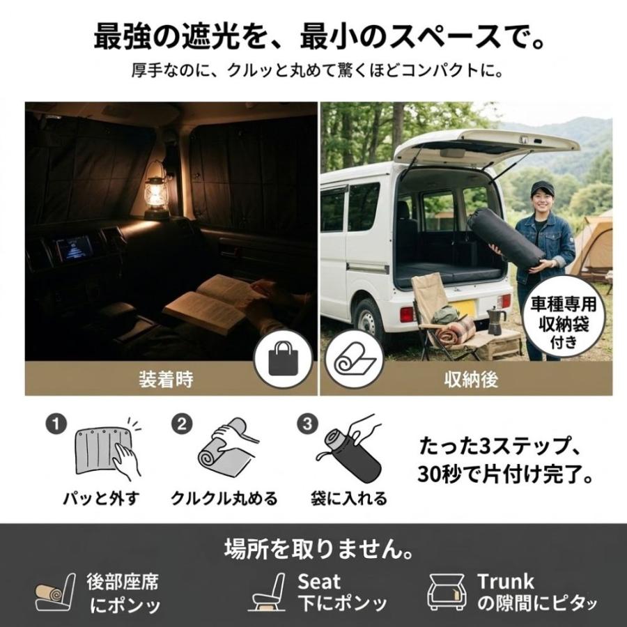 日野 17レンジャー ワイド サンシェード フロント 断熱 遮光 1級 日よ