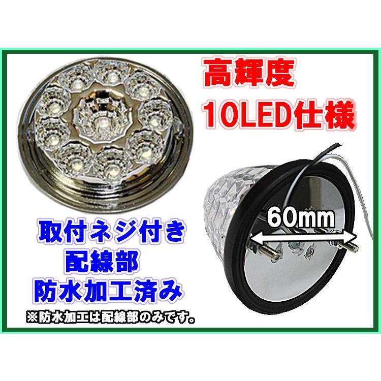 サイドマーカー グリーン 10個セット LED 24V対応 トラック サイドマーカー グリーン 10個セット LED 24V対応 トラック