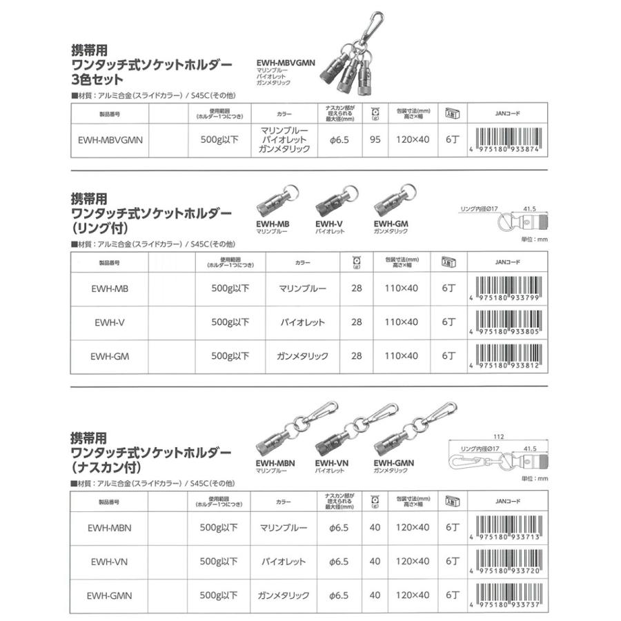 TOP（DIY） トップ工業 [チェーン金具取付対応] 携帯用