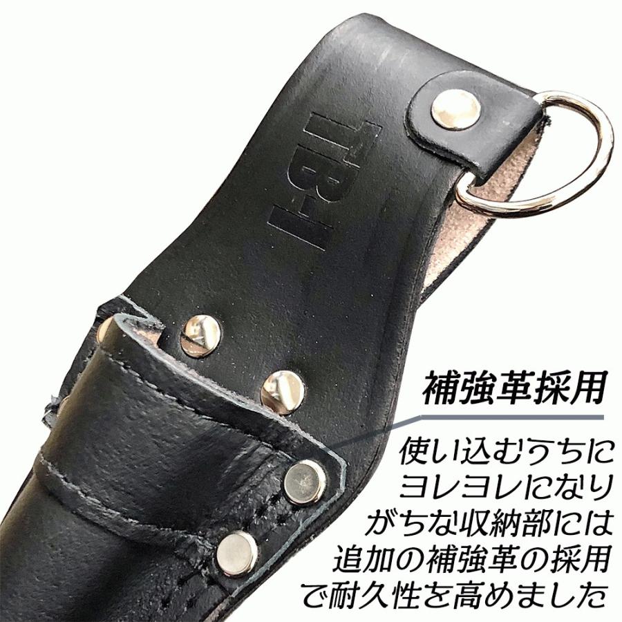 鳶壱 革工具差し 頑丈シノ ポンチ差し 補強革付 ラチェット 鳶壱 革工具差し 頑丈シノ ポンチ差し 補強革付 ラチェット