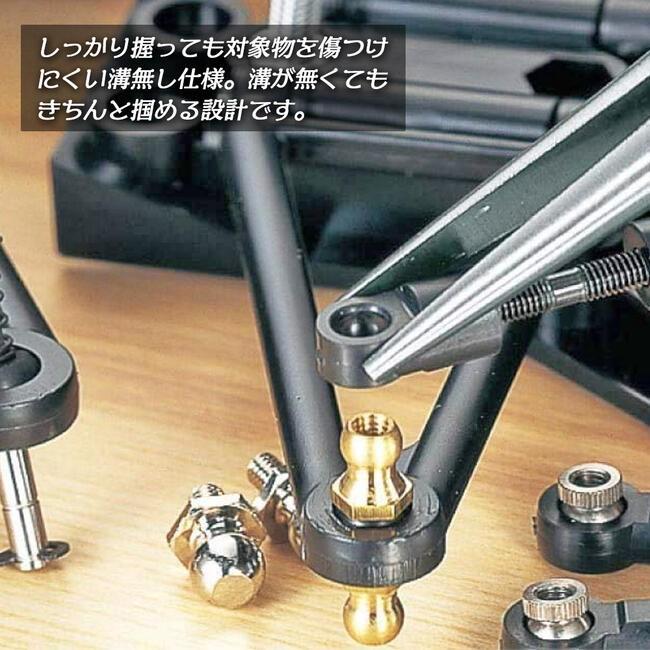 TTC 先細ラジオペンチ 150mm バネ付 つかむ 切る 切断 曲げる 回す 3枚合せ構造 切れ味持続 使い易い アクセサリー ビーズ ホビー Trinity TM-06 ツノダ｜bstl｜04