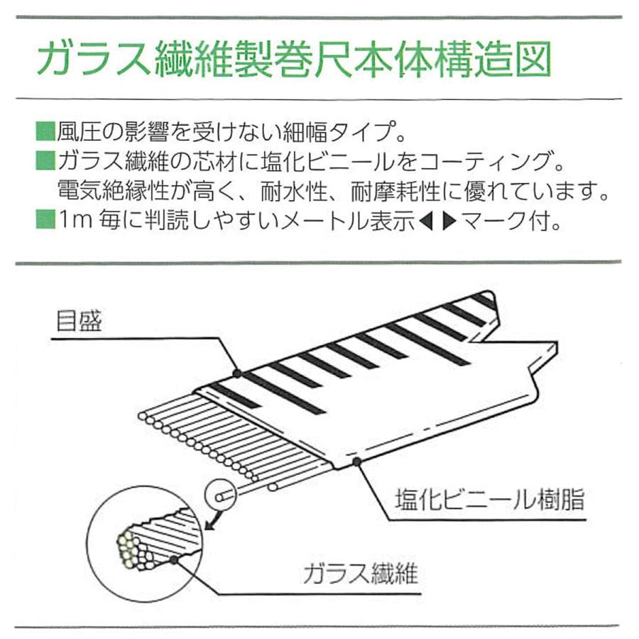 ヤマヨ測定機 ヤマヨ測定器 ミリオンカスタム 20M 両面目盛 ガラス繊維製巻尺 コンパクトケース 折り畳み式ハンドル 一般測量用 測定 計測 ...