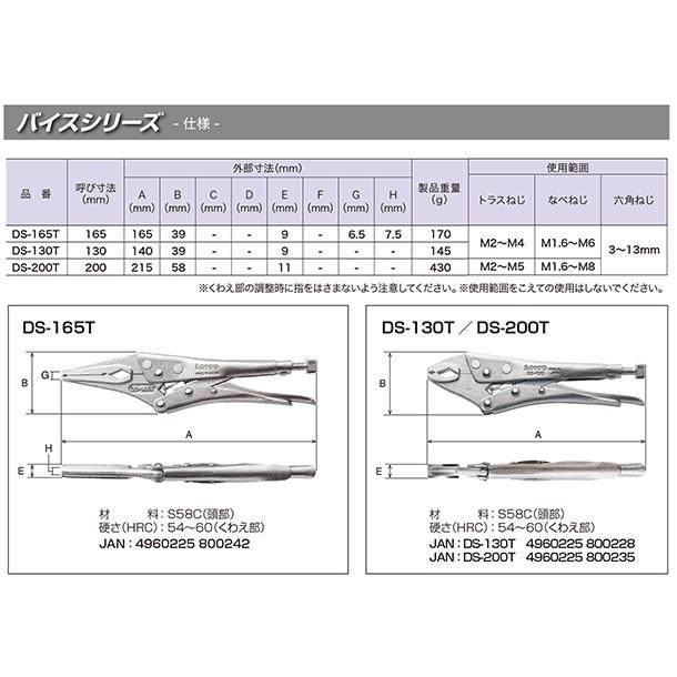 スリーピークス技研 トラスねじバイス 200mm 進化した小ネジプライヤー