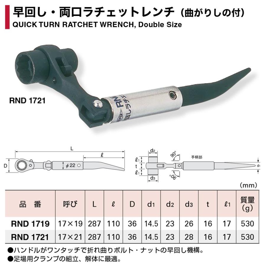 SUPER TOOL スーパーツール 曲りシノ付 早回しラチェットレンチ SUPER TOOL スーパーツール 曲りシノ付 早回しラチェットレンチ