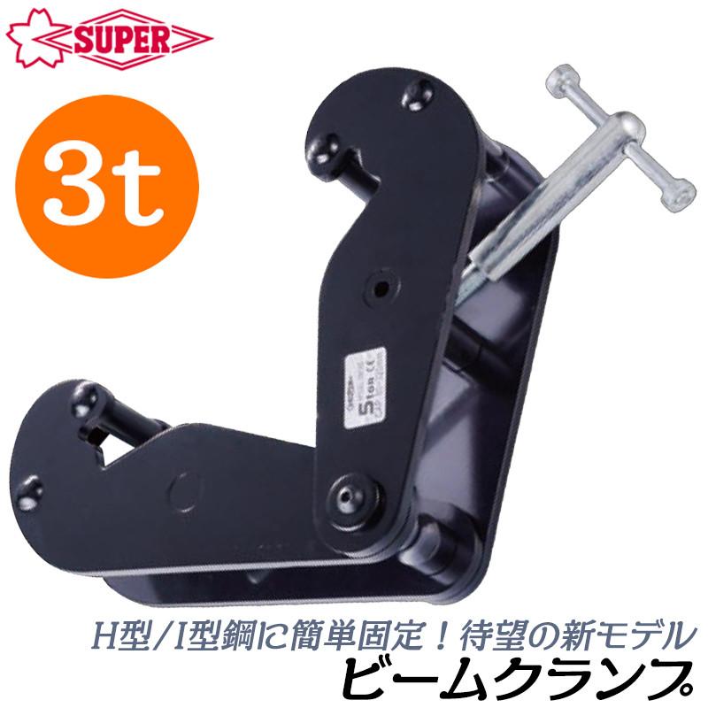 新品未使用品　INNOVATION Panto Beam　パントビーム　コンラン SUPER TOOL スーパーツール [新型] ビームクランプ 容量 3t 適用ビーム
