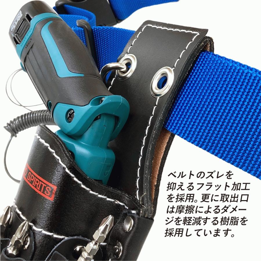 BEST TOOL PRO SPIRITS 牛黒革製 ペン型充電ドライバーケース