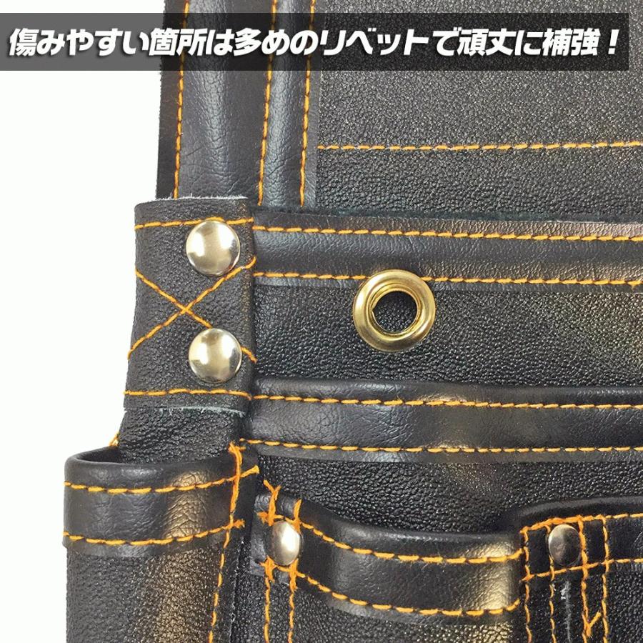 超 職人 腰袋作業 AWP腰袋超 ヘビー アメリカン 職人の 腰袋 大工 さん 