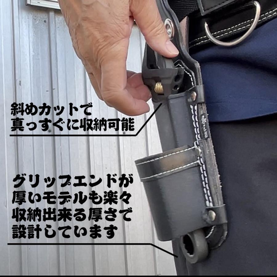 極匠 高級牛革 ラチェット+モンキーレンチ差し 2段 型押し設計 極匠 高級牛革 ラチェット+モンキーレンチ差し 2段 型押し設計