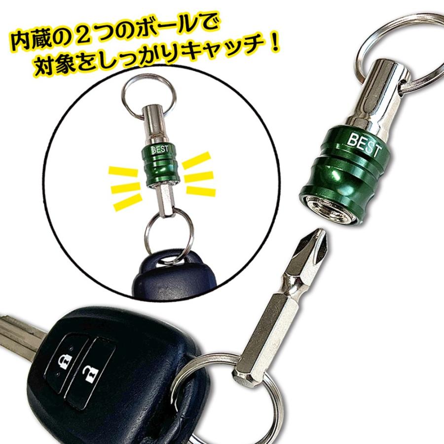 BEST TOOL ベストツール No.2プラスビット仕様 キーアダプター 5pcs