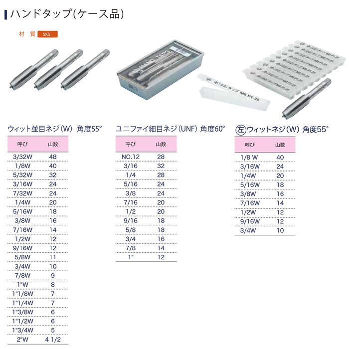 ライト精機（LIGHT SEIKI） LIGHT ハンドタップ ウィット並目ネジ 1本