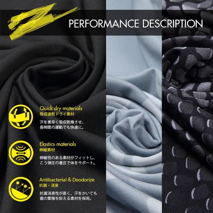 EMPT メンズ コンプレッション ロングタイツ コンプレッションウェア コンプレッションウェア 春 夏 秋 冬 アンダーシャツ アンダーウェア かっこいい 大きいサ |  | 10