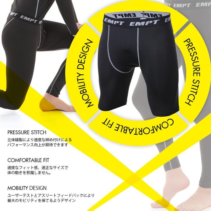 EMPT メンズ コンプレッション ロングタイツ コンプレッションウェア コンプレッションウェア 春 夏 秋 冬 アンダーシャツ アンダーウェア かっこいい 大きいサ |  | 12
