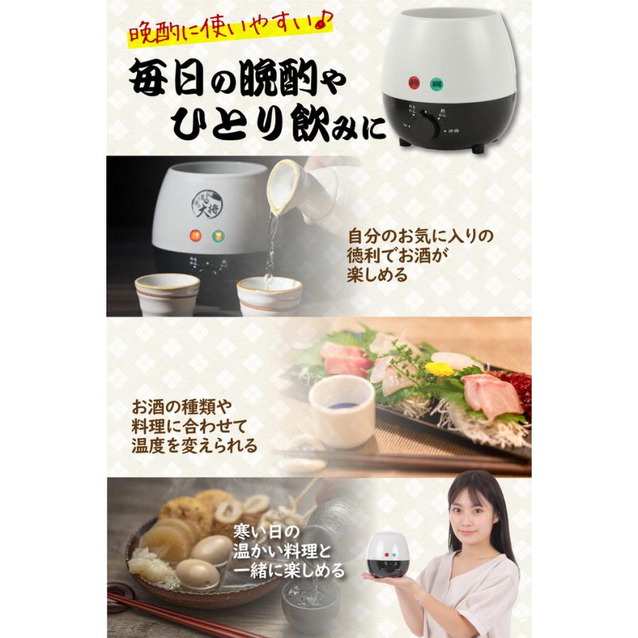 酒呑み大将 電気酒燗器 酒かん器 熱燗器 卓上 晩酌 おすすめ ぬるかん