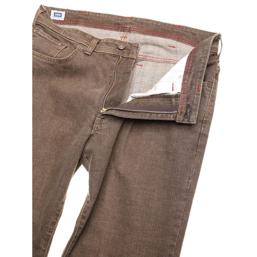 EDWIN（エドウィン） ジーンズ メンズ 大きいサイズ ストレッチ ジップ