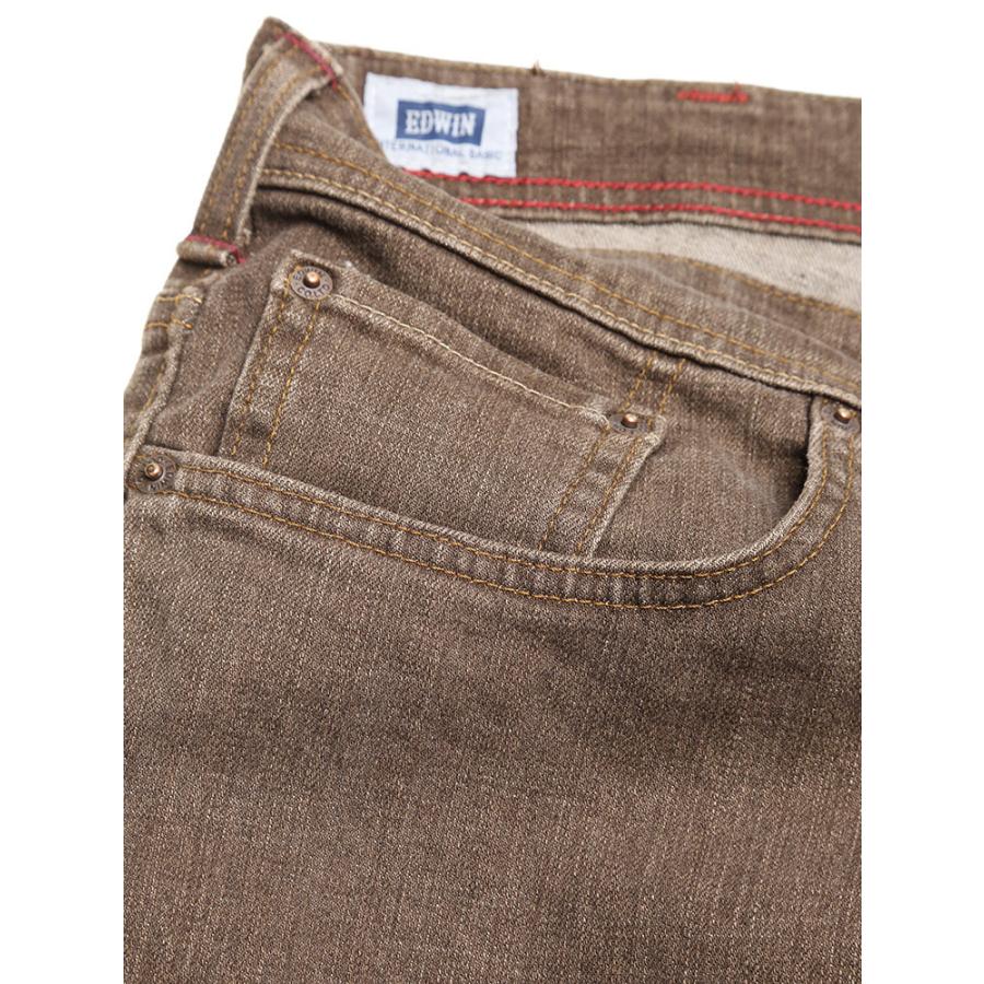 EDWIN（エドウィン） ジーンズ メンズ 大きいサイズ ストレッチ ジップ