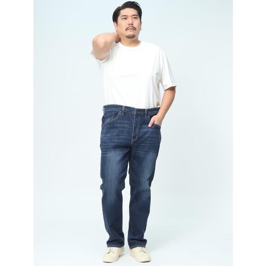 【当店独占販売】EDWIN エドウィン ジーンズ 大きいサイズ メンズ 摩擦に強い スーパーストレッチ ストレート CORDURA パンツ ジーパン ストレッチ デニム｜btclub｜12