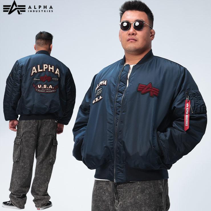 Alpha Industries MA-1 スタジャン フライトジャケット ALPHA Alpha Industries MA-1 スタジャン フライトジャケット ALPHA
