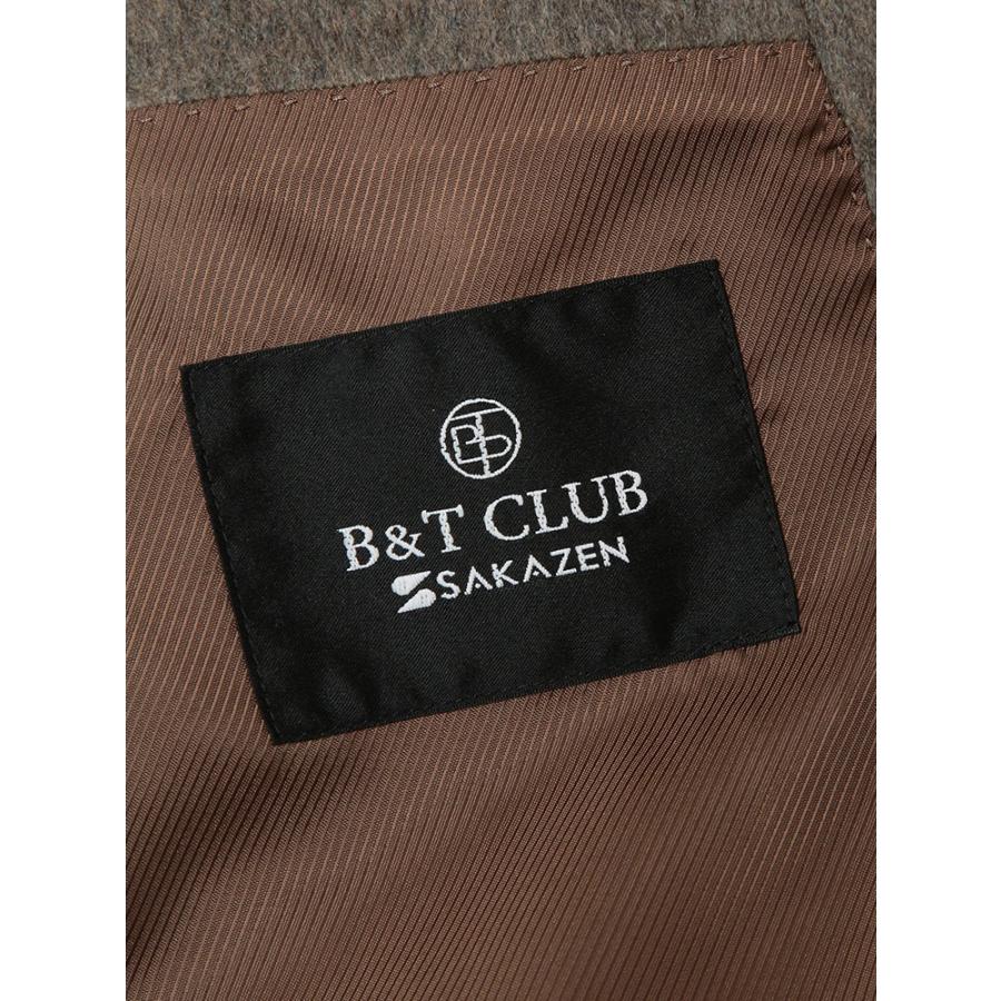 チェスターコート 大きいサイズ メンズ ビジネス 紳士 TOLLEGNO カシミヤ100％ シングル アウター フォーマル 秋 冬 B＆T CLUB ビーアンドティークラブの画像