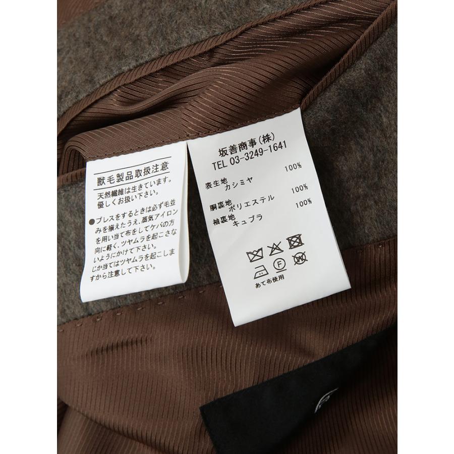 チェスターコート 大きいサイズ メンズ ビジネス 紳士 TOLLEGNO カシミヤ100％ シングル アウター フォーマル 秋 冬 B＆T CLUB ビーアンドティークラブの画像